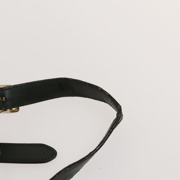 CELINE Shoulder Bag Leather Green Gold - Picture 8 of 12